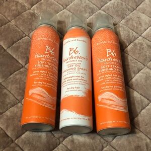 Bundle of 3 Bumble and Bumble invisible oil fish spray